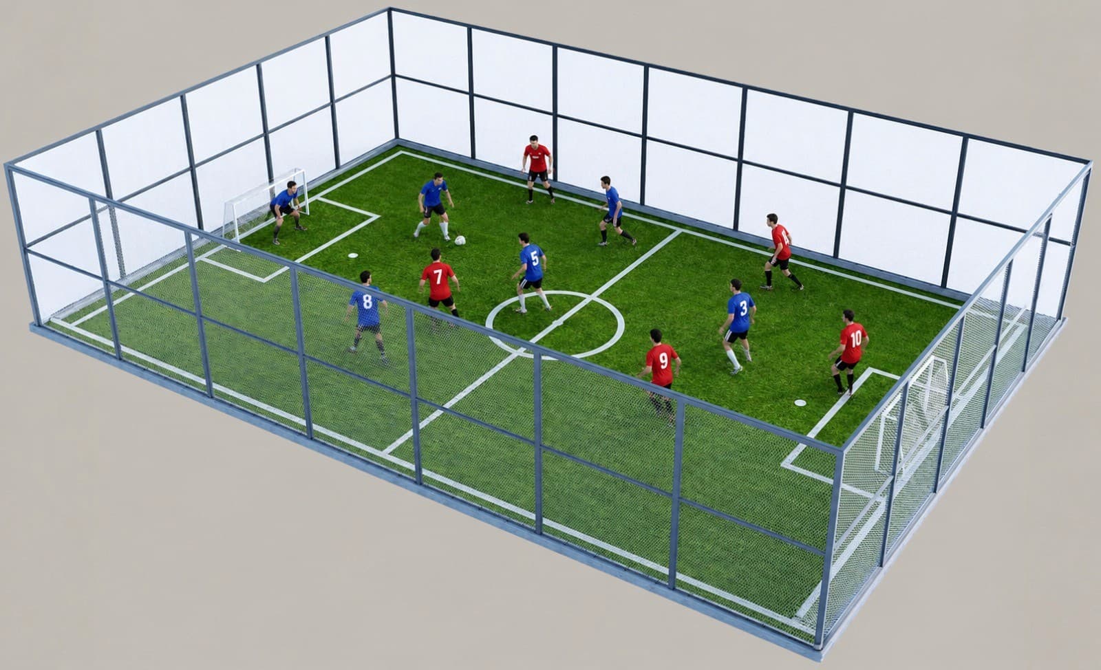 The Yard — enclosed football turf